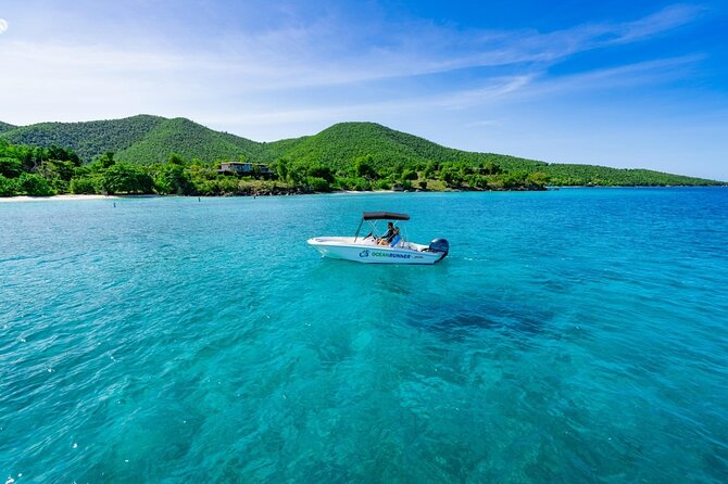 16 Boston Whaler Bareboat Rental (Seats up to 5 people) - Maho Bay for sea turtles