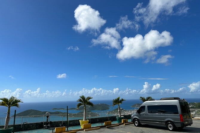 3 Hours Luxury Mercedes Van Tour in Saint Thomas - Blackbeard’s Castle adds a short climb