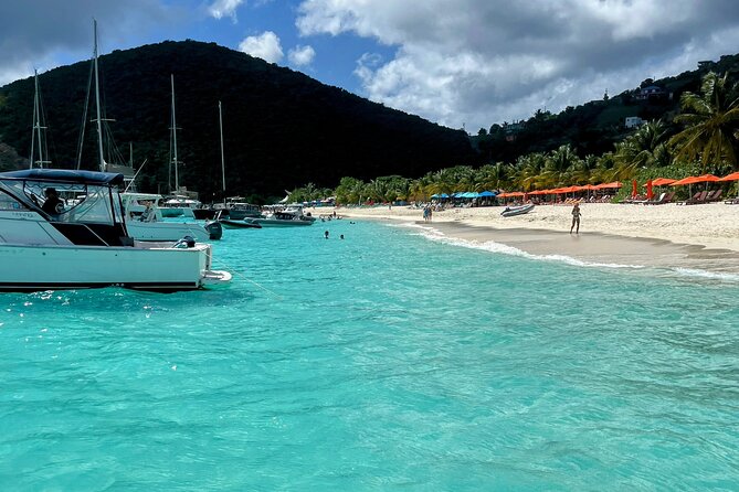BVI Private Charter to Jost Van Dyke on 32' Power Catamaran - Why this Jost Van Dyke charter works