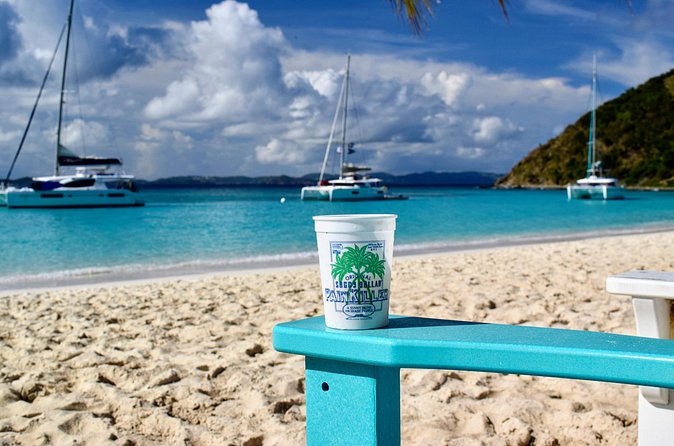 BVI Private Charter to Jost Van Dyke on 32' Power Catamaran - What is included, and what you still pay for