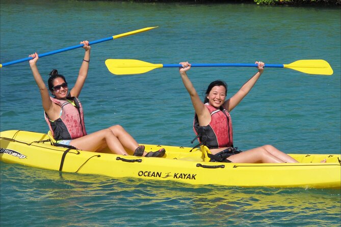 Cas Cay - Kayak Hike and Snorkel Adventure - Paddling through St. Thomas’ red mangroves