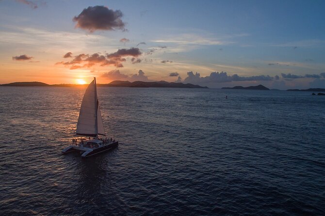 Days End Sunset Sail from the Westin at Frenchman's Reef - The first minutes at sea
