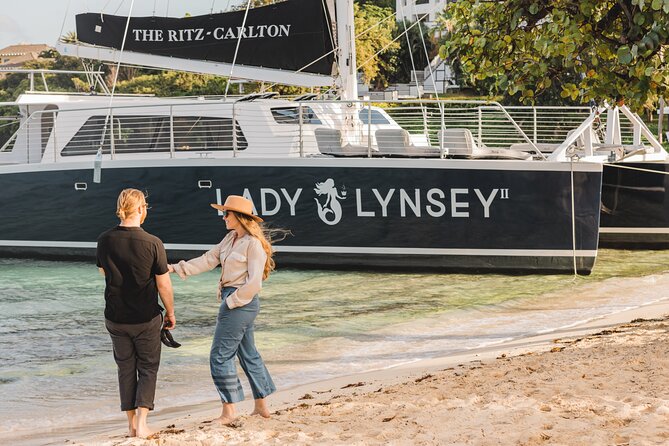 Days End Sunset Sail Open Bar & Hors D'oeuvres STT Ritz-Carlton - The first minutes at sea