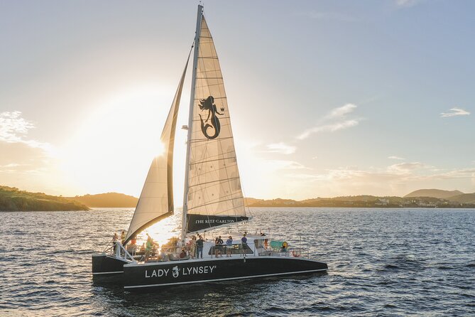 Days End Sunset Sail Open Bar & Hors D'oeuvres STT Ritz-Carlton - The return to Great Bay