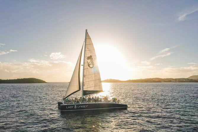 Days End Sunset Sail Open Bar & Hors D'oeuvres STT Ritz-Carlton - Boarding from the Ritz-Carlton beach