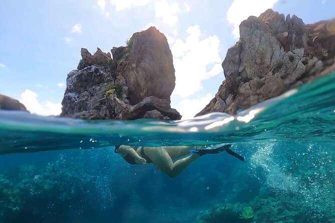 Full-Day Private Boat Charter from St. John or St. Thomas - Lime Out St. John: tacos served on the water