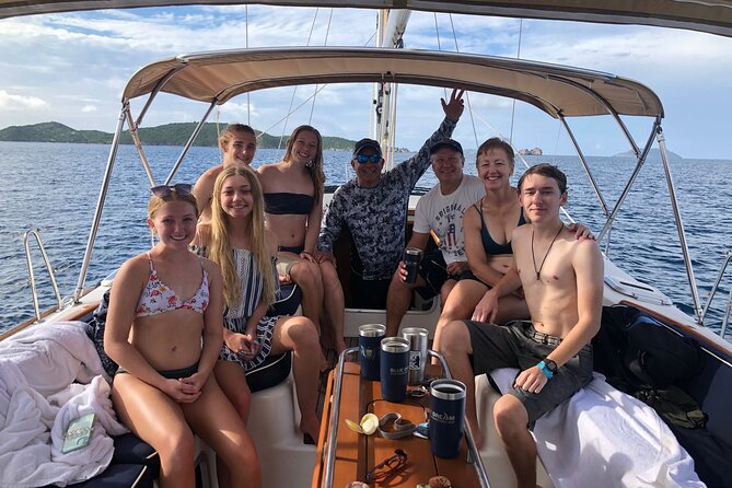 Full Day Private Charter, Snorkel St. John (12 guests, 55’ yacht) - Lovango Cay for reef snorkeling and a bar option