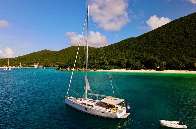 Full Day Sail with Max Charters - Between stops, fruit, cheese, and a rum punch