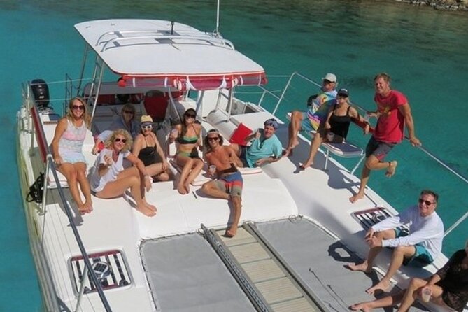 Full or Half Day Private Power Catamaran- USVI Beach and Snorkel - St. John’s north shore and Honeymoon Beach