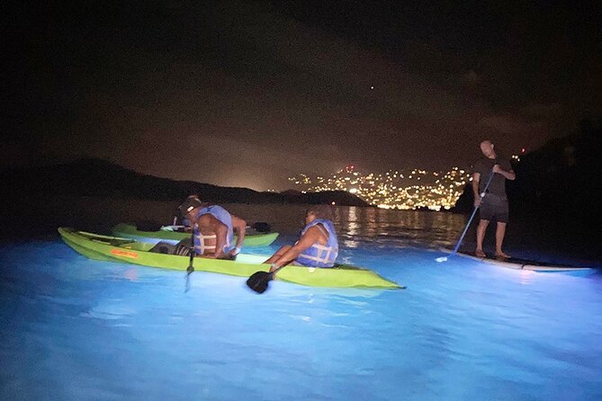 Glow Boats LED Night Kayak, Marriott Frenchman's Cove Dock, USVI - Guides Make the Difference