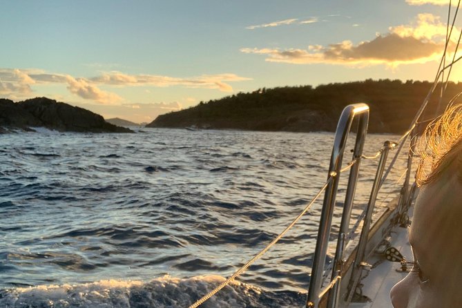 Group Sunset Sail St. John - Sailing through Virgin Islands National Park