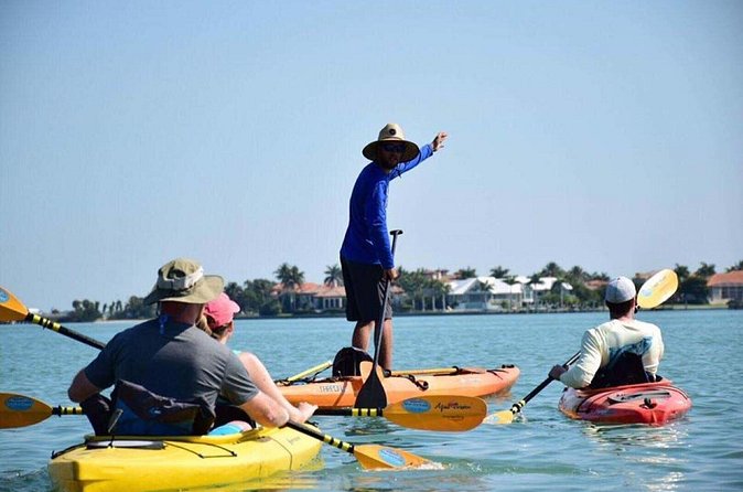 Guided Kayak Tour from Margaritaville - Paddling through Caribbean water
