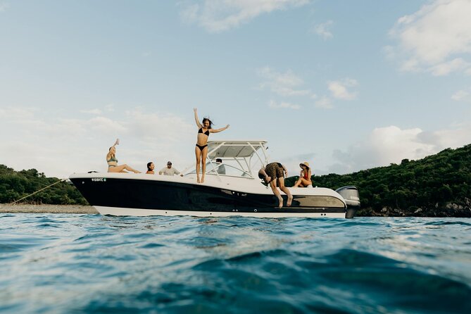 Half or Full-Day Private Boat Charter from St. John or St. Thomas - Waterlemon Cay and the best early snorkeling