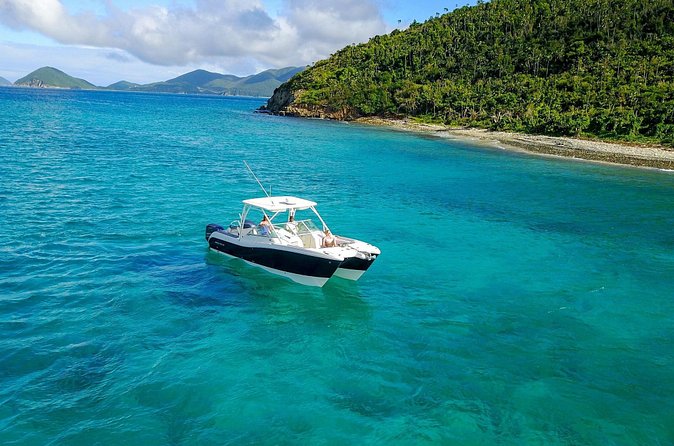 Half or Full-Day Private Boat Charter from St. John or St. Thomas - Christmas Cove and Pizza Pi