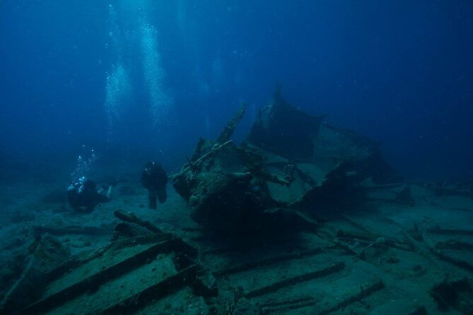Island Wreck and Reef Scuba Excursion - A large boat makes the four-hour outing easier