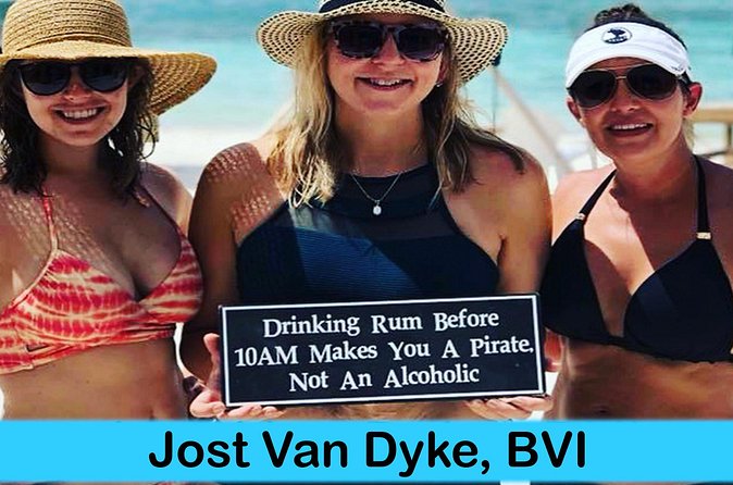 Jost Van Dyke - Funday! - What the $325 price really covers