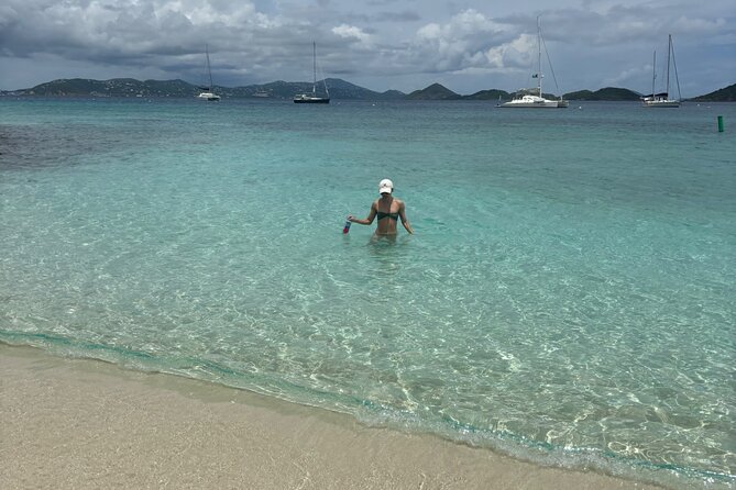 Kayak & Snorkel with Sea Turtles, National Park, St. John - Paddling across Caneel Bay