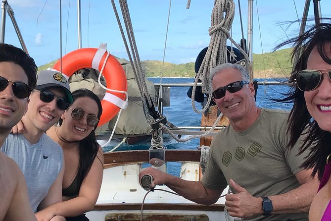Learn to Sail - Sailing Lessons All Inclusive - Following St. John’s protected western shoreline