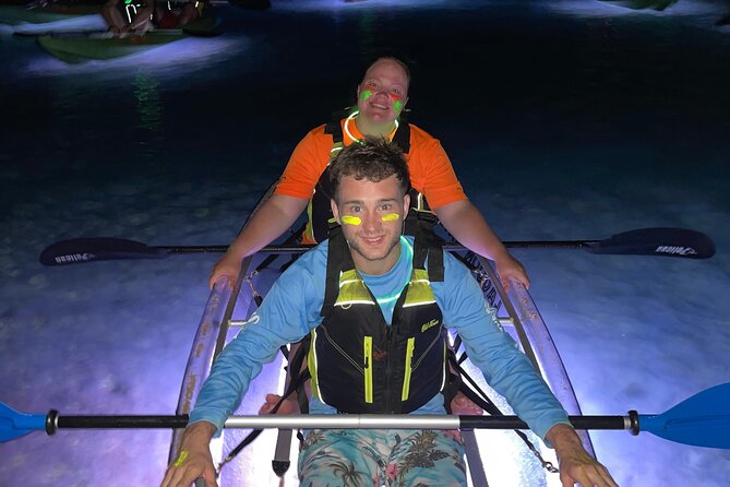 Night Kayak Tour St. Thomas - Westin Frenchman's Reef - Looking below for tarpon and stingrays