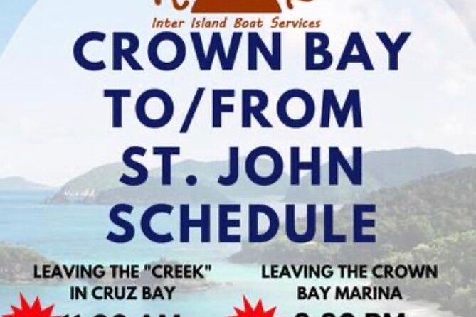 One way private/Airport to Downtown/Crown Bay/Emarld Beach/ - The short ride to Downtown, Crown Bay, or Emerald Beach