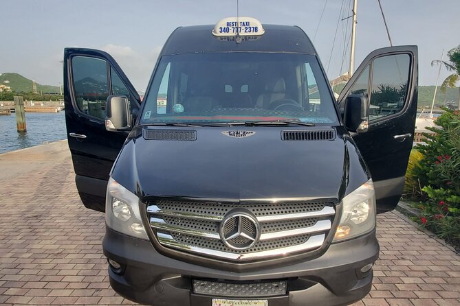 Paradise Taxi & Tours USVI- St.Thomas Airport Transfer to Bolongo Bay / Limetree - How the $110 Price Works