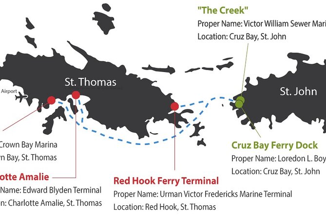 Paradise Taxi & Tours USVI- St. Thomas - Airport Transfer to Red Hook Ferry - Why a private vehicle can be worth $160