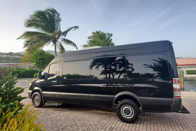 Paradise Taxi & Tours USVI- St Thomas Airport Transportation to Crown Bay Marina - What You See Along the 10 to 15 Minute Drive