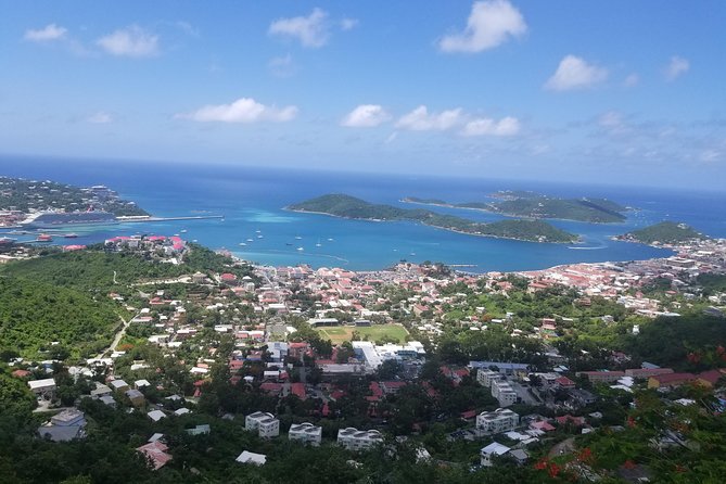 Paradise Taxi & Tours USVI - St. Thomas, Virgin Islands- Island Scenic Tour - Blackbeard’s Castle and Pirate Lore