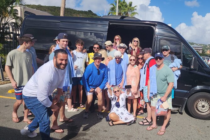 Paradise Taxi & Tours USVI -St. Thomas, Virgin Islands-Private Group-Island Tour - Mountain Top, the best wide-angle view