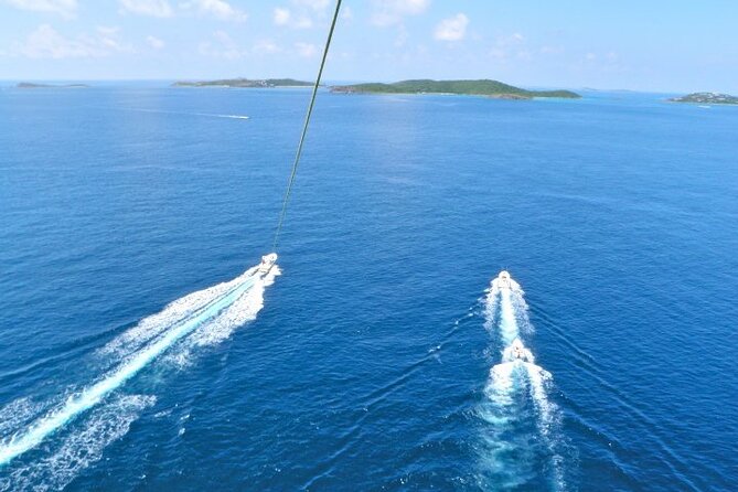 Parasail Experience in St Croix - Taking off from Christiansted’s boardwalk