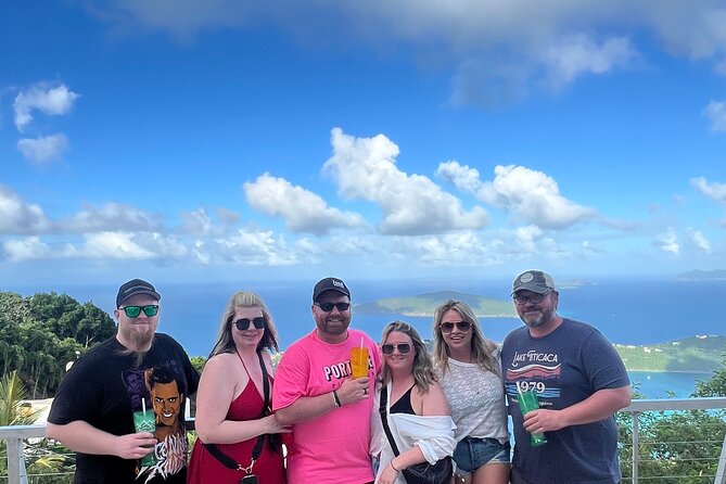 Prince taxi & Tours St.Thomas Virgin Islands-Island Scenic Tour - Mountain Top gives you 45 minutes