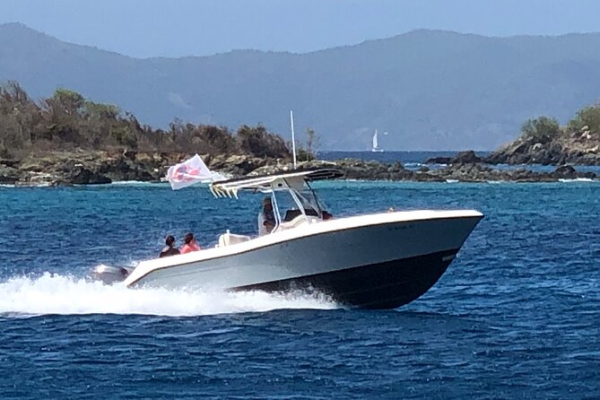 Private 6-Hour Island Hopping in US Virgin Islands - 500hp Hydro Sport - Why a private boat makes sense in the Virgin Islands