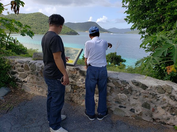 Private Four Hour Historic/Beach Tour with Star Fish Tours & Taxi - Coral Harbor provides a wide island view
