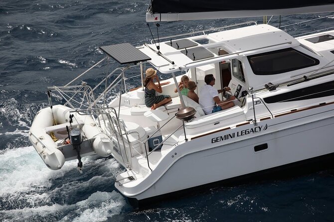 Private Full Day, Fun Day Aboard SY Mazu - Luxury Gemini Legacy Catamaran - Key points to know before you book