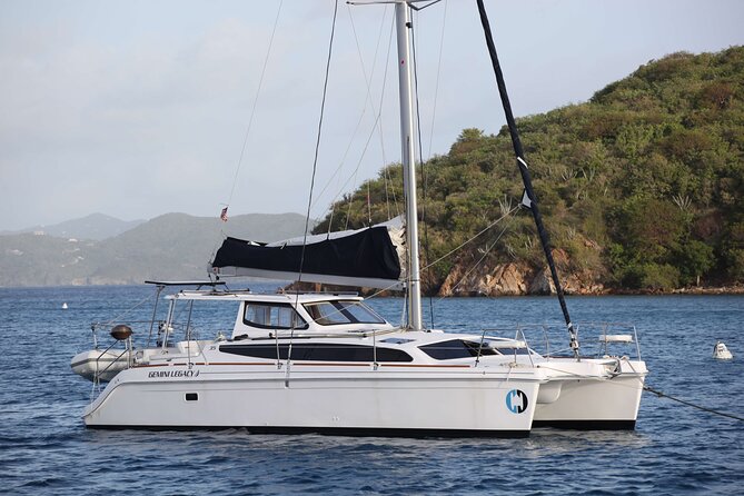 Private Full Day, Fun Day Aboard SY Mazu - Luxury Gemini Legacy Catamaran - Lovango Cay for lunch and a change of pace