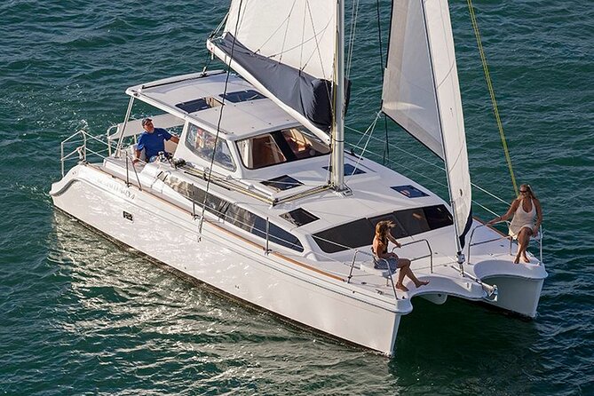 Private Full Day, Fun Day Aboard SY Mazu - Luxury Gemini Legacy Catamaran - Snorkeling at the Ledges of Little St. James
