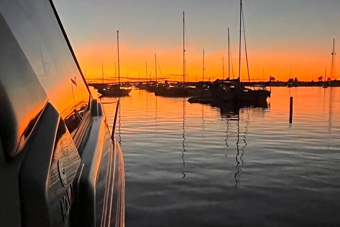 Private Luxury Catamaran Champagne Sunset Cruise - Charlotte Amalie after sunset