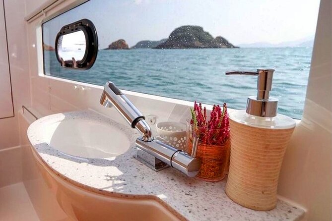 Private Luxury Catamaran Half Day Charter - Snacks, Fresh Water, and the Open Bar