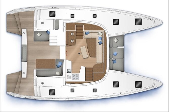 Private Luxury Charter Aboard New Multi-Deck Lagoon Catamaran - Seven Hours, or a Shorter Half-Day Escape