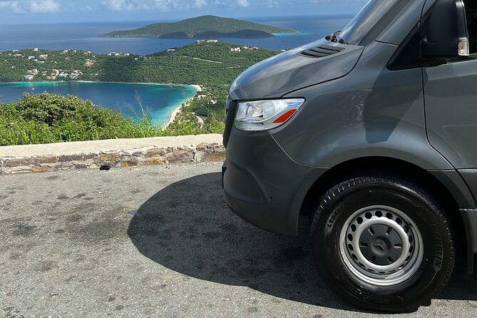 Private St. Thomas One Way Luxury Mercedes Van Limousine Service - A smooth landing at St. Thomas airport