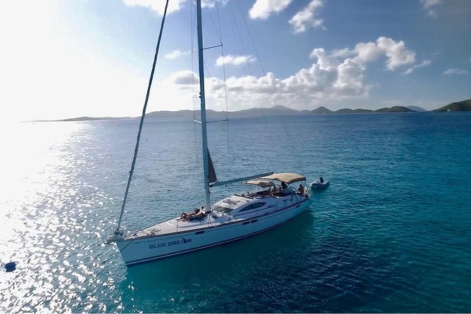 Private Sunset Sail, Open Bar, 12 Guests, Amazing Island Views - Setting out from Sapphire Beach Resort Marina