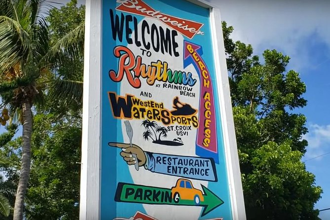 Rainbow Beach with Round-trip Transportation in St. Croix - What the 9:00 a.m. pickup really means