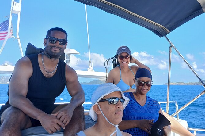 Sail and Snorkel Private Charter - Half Day Morning - Snorkeling with sea turtles near St John