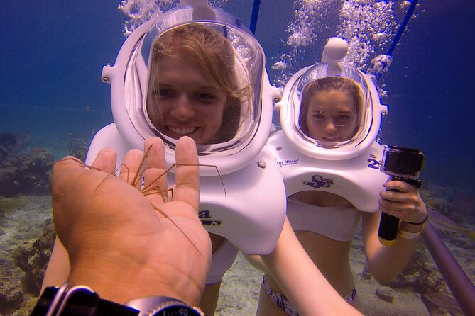Sea Trek Helmet Dive at Coral World Ocean Park - How long are you actually underwater?