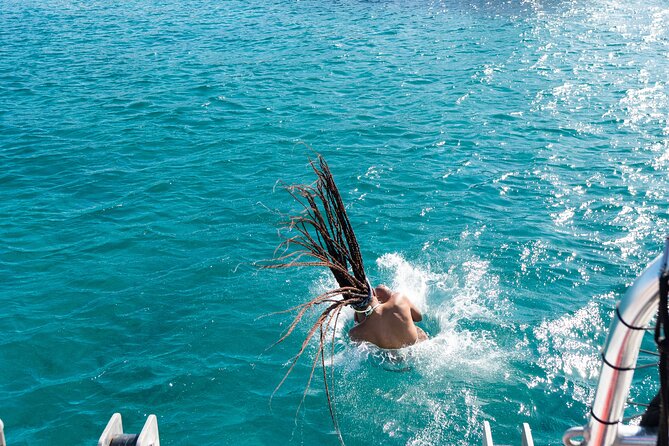 SeaFari FastCat - Sun, Fun, Swimming, Snorkeling & Boat Party - The 1000hp Breeze is half the experience