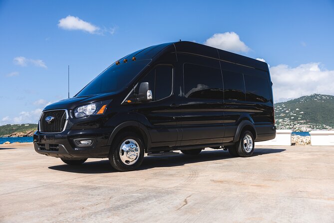 Shared VIP Shuttle from Westin Frenchman's Reef to STT Airport - A Short Ride Through St. Thomas