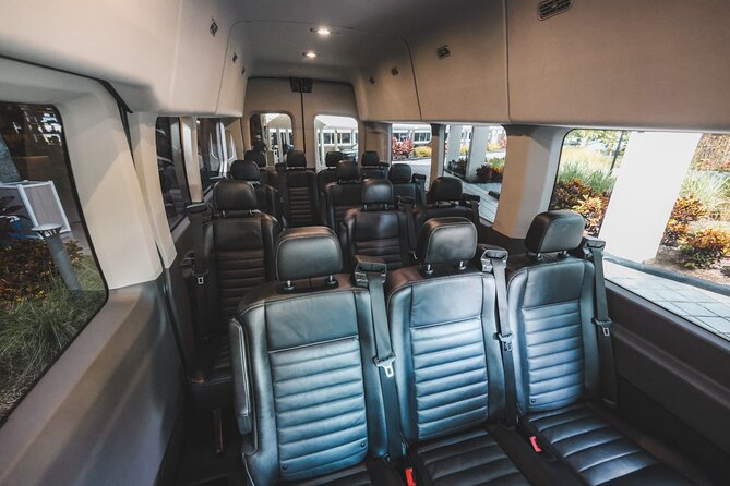 Shared VIP Shuttle from Westin Frenchman's Reef to STT Airport - What the Shared VIP Van Is Like