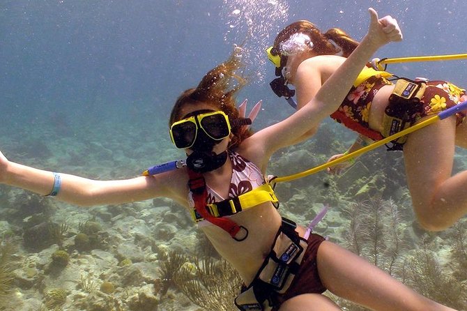 Snuba Adventure at Coral World Ocean Park - A careful start for first-time participants