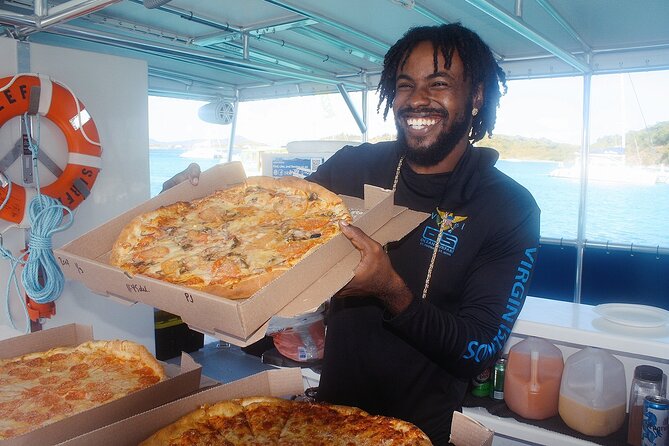 St. James Snorkel & Pizza Pi Lunch - Why This St Thomas Combination Works