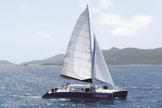St. John Days End Sunset Sail Open Bar & Hors D'oeuvres - Westin - A 55-Foot Catamaran Made for Social Sailing